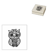 Niedliches Whimsisches Owl Gummistempel (Stempel)
