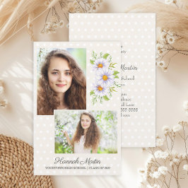 Niedliches White Daisies BUDGET Graduation Party F