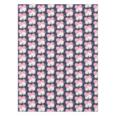 Niedliches White Kitty Cat Schlafmuster Tischdecke (Vorderseite)