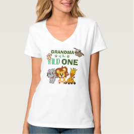 Niedliches Wild One Jungle Safari Zoo T-Shirt