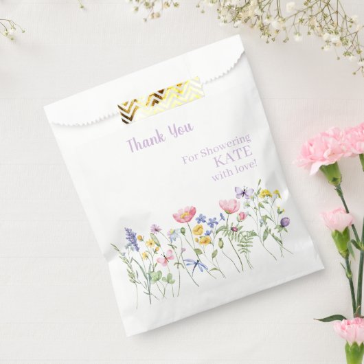 Niedliches Wildblume Party Geschenktütchen (Versiegelt)