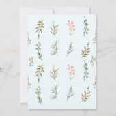 Niedliches Wildeier Osterbrunch Ei Jagen Einladung (Rückseite)