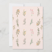 Niedliches Wildeier Osterbrunch Ei Jagen Einladung (Rückseite)