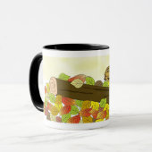 Niedliches wildes Eichhörnchen in der Natur - Whim Tasse (Vorderseite Links)