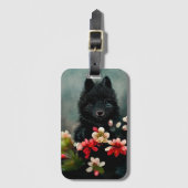 Niedliches wildes Tiergepäck Gepäckanhänger (Vorderseite Vertikal)