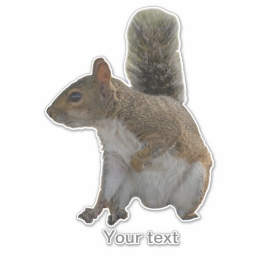 Niedliches Wildtier Aufkleber (Vorderseite)