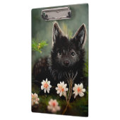 Niedliches Wildtier Klemmbrett (Links)