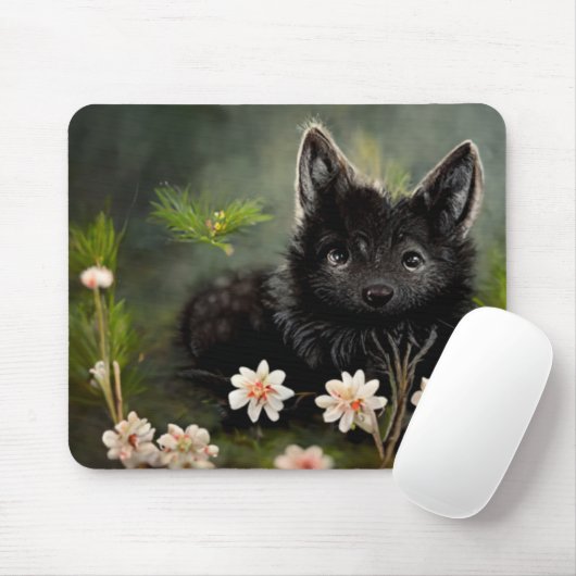 Niedliches Wildtier Mousepad (Mit Mouse)