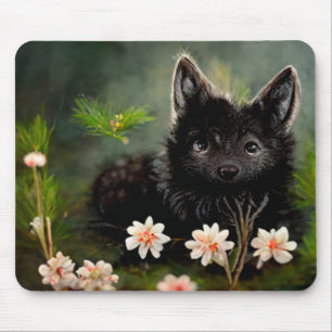Niedliches Wildtier Mousepad