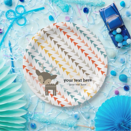 Niedliches Wildtier Pappteller (Party)