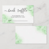 Niedliches Windsurfbuch für Babydusche Begleitkarte (Vorne/Hinten)