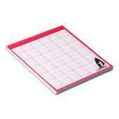 Niedliches Windsurfen Notizblock (angewinkelt)