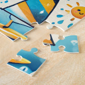 Niedliches Windsurfpuzzle 🧩 Puzzle (Seite)