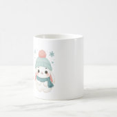 Niedliches Winterhasen Kaffeetasse (Mittel)