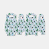 Niedliches Winterschneepatel Geschenkschachtel (Ungefaltet)