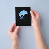 niedliches winziges Delphin Flyer (Gruppe)