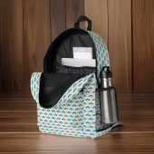 Niedliches, winziges Regenbogenmuster auf Blue Sky Bedruckter Rucksack