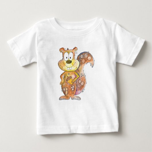 Niedliches Wirbelsturmfalke Baby T-shirt (Vorderseite)