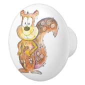 Niedliches Wirbelsturmfalke Keramikknauf (Rechts)