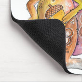 Niedliches Wirbelsturmfalke Mousepad (Ecke)