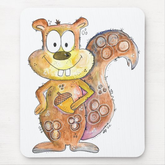 Niedliches Wirbelsturmfalke Mousepad (Vorne)