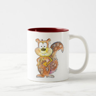 Niedliches Wirbelsturmfalke Zweifarbige Tasse