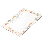 Niedliches Wochenplaner Tea Party Notizblock (angewinkelt)