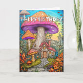 Niedliches Wohnen im Pilzwald Karte (Vorderseite)