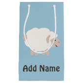 Niedliches Wolllamm Kleine Geschenktüte (Vorderseite)