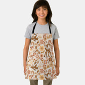 Niedliches Woodland Baby Deer Blumenmuster Schürze (Insitu)