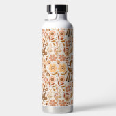 Niedliches Woodland Baby Deer Blumenmuster Trinkflasche (Rechts)