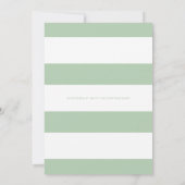 Niedliches Woodland Fox Kinderdusche Einladung (Rückseite)