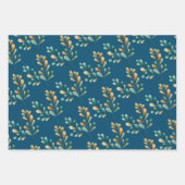 Niedliches Woodland Weihnachten Geschenkpapier Set (Vorderseite 2)