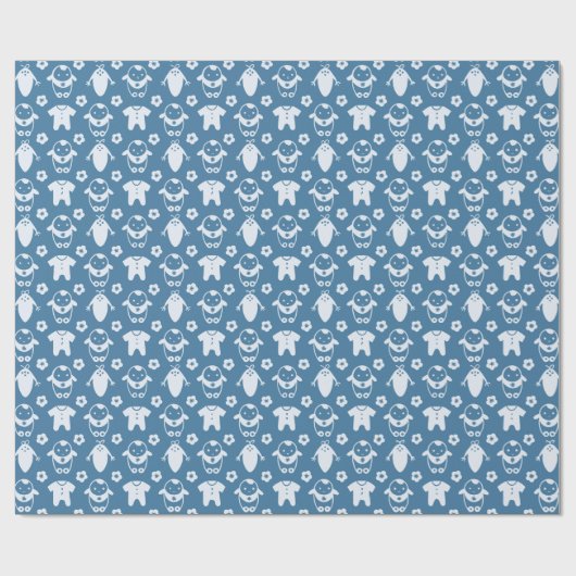 Niedliches Wrapping Paper für Neugeborene Geschenkpapier (Flach)