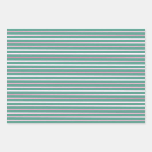 Niedliches Wrapping Paper Geschenkpapier Set (Vorderseite 3)