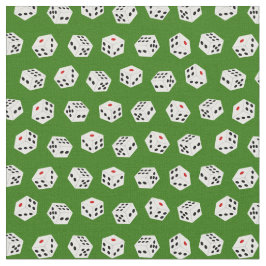 Niedliches Würfel-Dekor Stoff