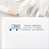 Niedliches Xmas RV Motorhome Pink CUSTOM Mailing L (Insitu)