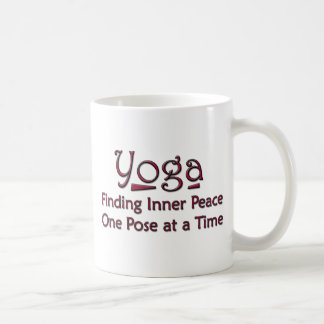 Niedliches Yoga-Sprichwort Kaffeetasse
