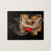 Niedliches yorkie puzzle (Horizontal)