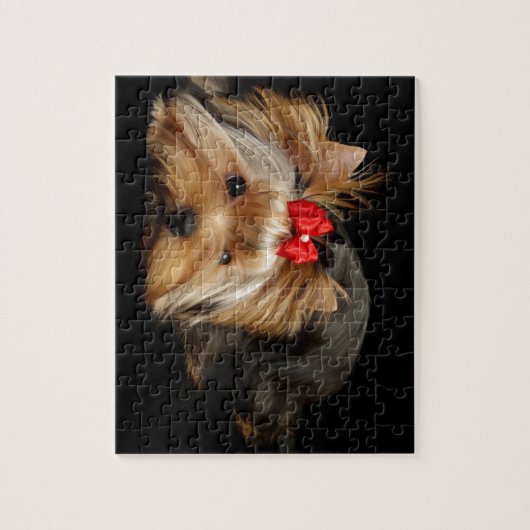 Niedliches yorkie puzzle (Vertikal)