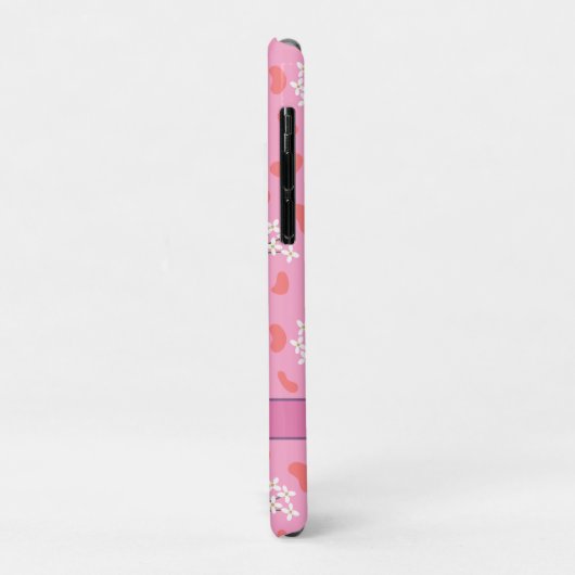 Niedliches zartes, winziges Bouquet-Muster Case-Mate iPhone Hülle (Hinten/Links)