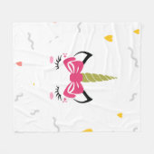 Niedliches Zauberschläfchen Fleecedecke (Vorderseite (Horizontal))