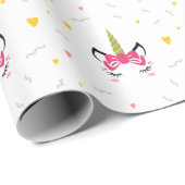 Niedliches Zauberschläfchen Geschenkpapier (Rolleneckpunkt)