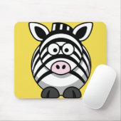Niedliches Zebra anpassen Mousepad (Mit Mouse)
