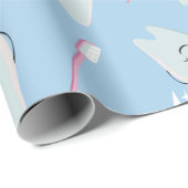 Niedliches Zettelpapier Geschenkpapier (Rolleneckpunkt)