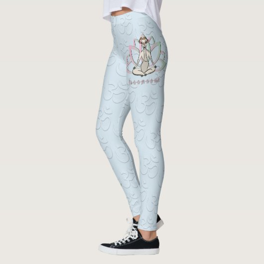 NIEDLICHES ZIEGEN YOGA | Namaste GetYerGoat™ Leggings (Links)