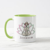 NIEDLICHES ZIEGEN YOGA | Namaste GetYerGoat™ Tasse (Links)