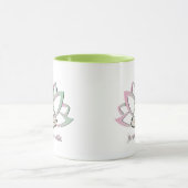 NIEDLICHES ZIEGEN YOGA | Namaste GetYerGoat™ Tasse (Zentrum)