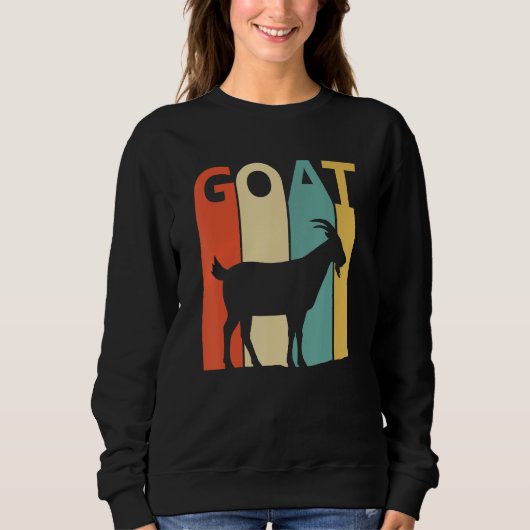 Niedliches Ziegentier Sweatshirt (Vorderseite)