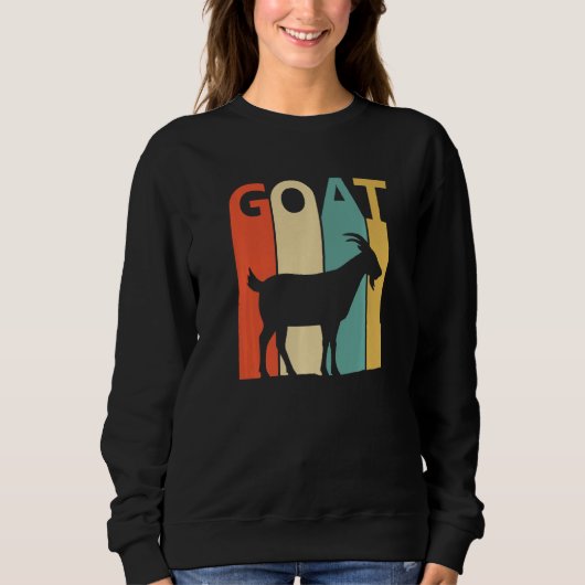 Niedliches Ziegentier Sweatshirt (Vorderseite)